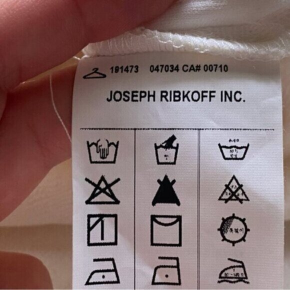 Joesph Ribkoff Blazer Jacket Woman 14 Textured Double Breasted Preppy 191473 - Picture 11 of 16